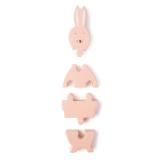 Puzzle formes animaux en bois - Mrs. Rabbit