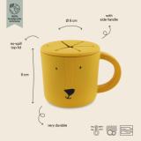 Silicone snack cup - Mr. Lion
