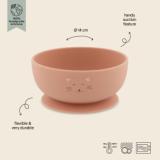 Silicone bowl with suction - Mrs. Cat