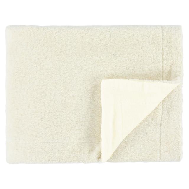 Fleece blanket | 75x100cm - Teddy Almond