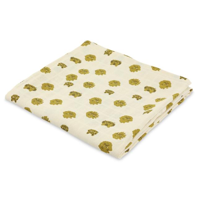Muslin cloth | 110x110cm - Lucky Leopard