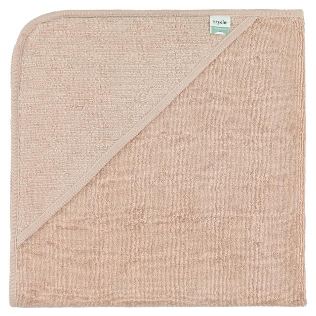 Hooded towel | 75x75cm - Hush Rose  
