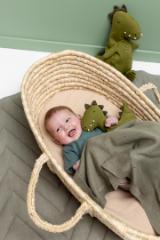 Strickdecke | 75x100cm - Olive 