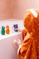 Animales de juguetes para apretar para el baño - Mrs. Rabbit & Mr. Fox