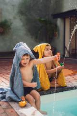 Animales de juguetes para apretar para el baño - Mrs. Rabbit & Mr. Fox