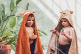Animales de juguetes para apretar para el baño - Mrs. Rabbit & Mr. Fox