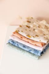 Muslin cloths 3-pack mix | 55x55cm - Fierce Fox
