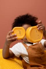 Snack box with clip - 2pcs - Mr. Giraffe