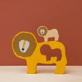 Houten babypuzzel - Mr. Lion