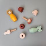 Houten schroefdieren