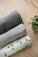Mulltücher 3-pack mix | 55x55cm - Friendly Vegetables