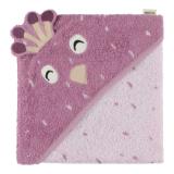 Kapuzenbadetuch | 75x75cm - Mrs. Peacock