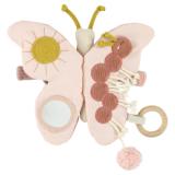 Stoffbuch mit Aktivitäten - Schmetterling