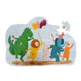 Formpuzzle - Geburtstagsparty - 36 Teile