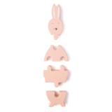 Wooden body puzzle - Mrs. Rabbit