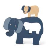 Houten babypuzzel - Mrs. Elephant