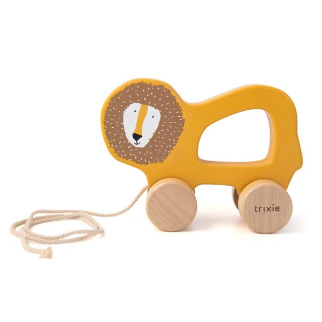 Arrastre de madera - Mr. Lion