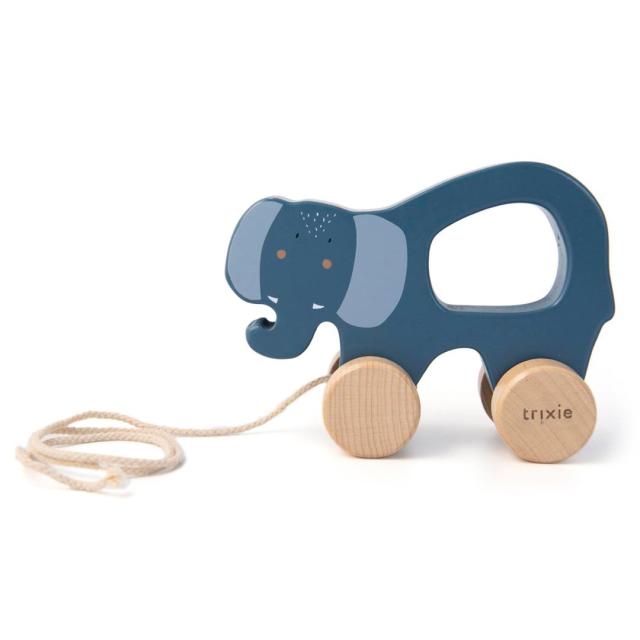 Arrastre de madera - Mrs. Elephant
