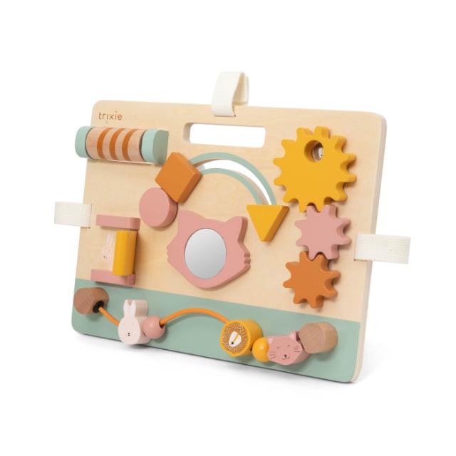 Panel de actividades de madera  - Mrs. Cat