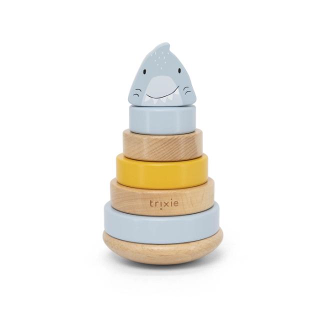 Torre apilable de madera - Mr. Shark