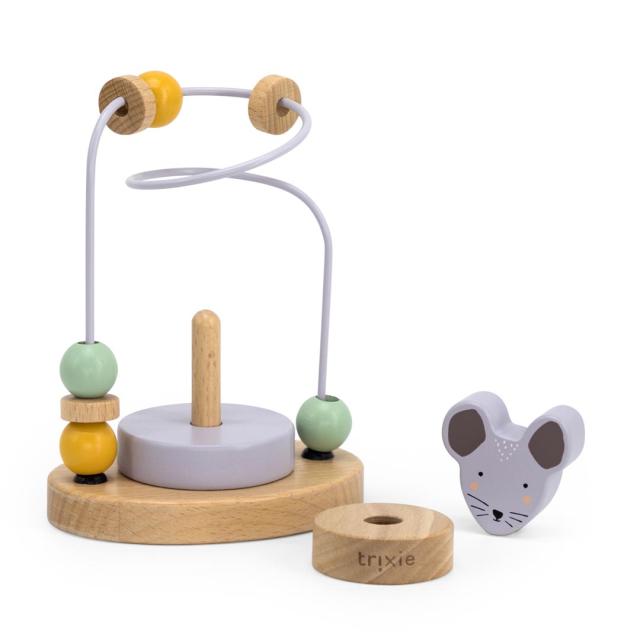Laberinto de cuentas de madera - Mrs. Mouse 