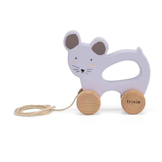 Arrastre de madera - Mrs. Mouse 