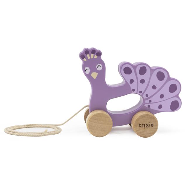 Arrastre de madera - Mrs. Peacock