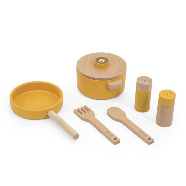 Juego de cocina de madera - Mr. Lion