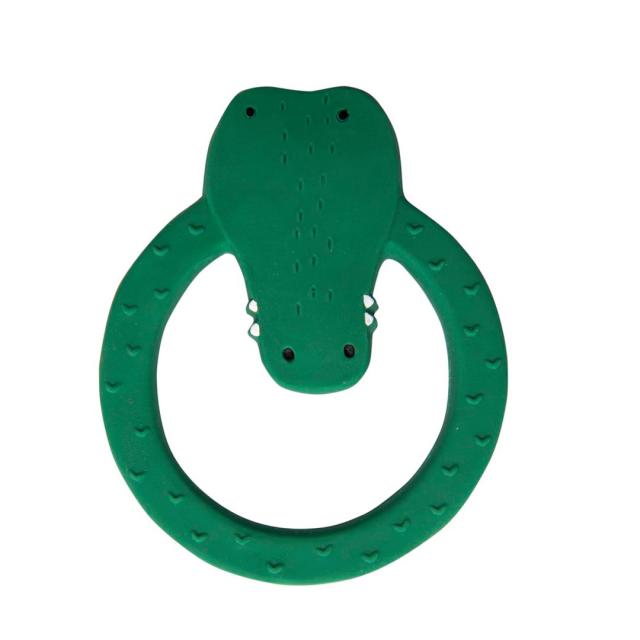 Mordedor redondo de caucho natural - Mr. Crocodile