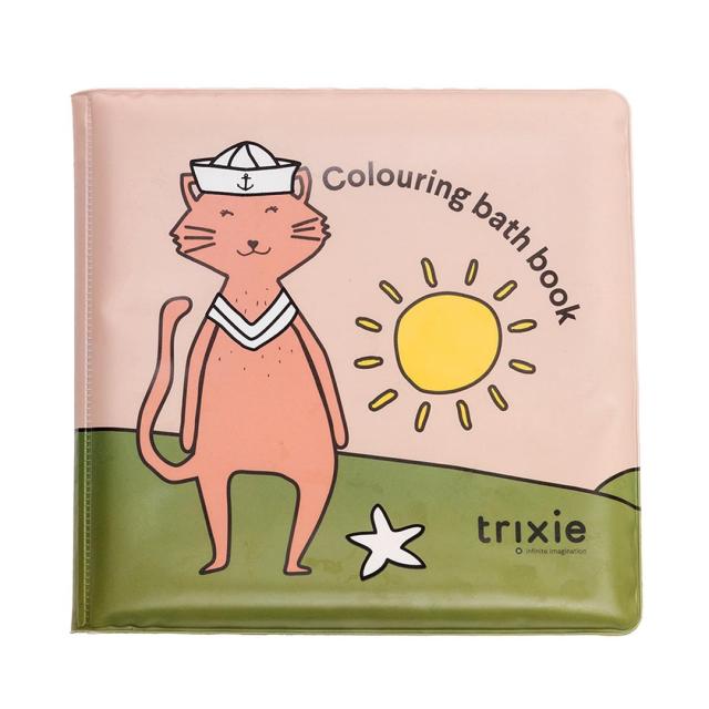 Libro de baño para colorear - Mrs. Cat y sus amigos