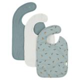 Lätzchen 3-pack mix - Peppy Penguins