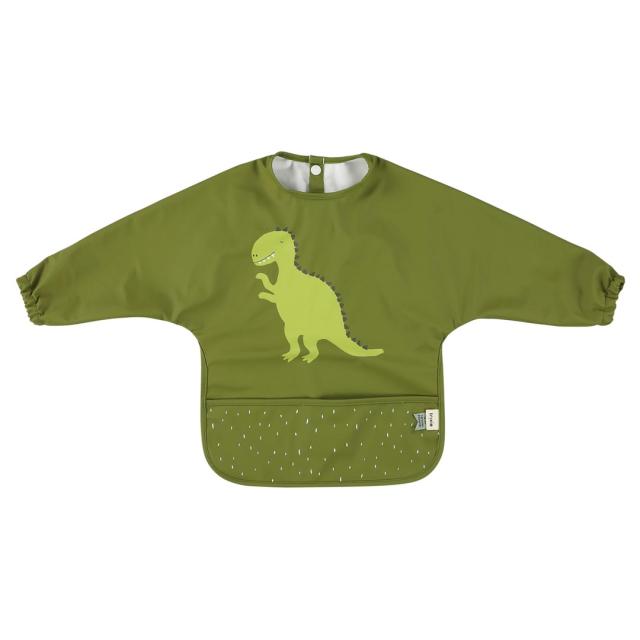 Wasserabweisendes Ärmellätzchen mit ärmeln - Mr. Dino