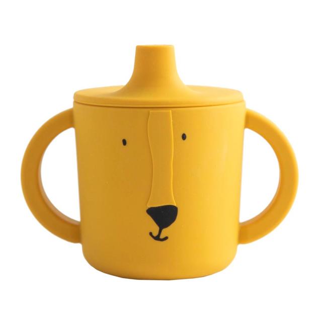 Silikon Trinklernbecher - Mr. Lion