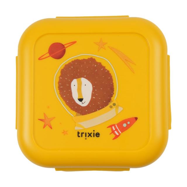 Snack box with clips - Spaceman Mr. Lion