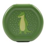 Snack box with clip - 2pcs - Mr. Alligator