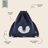 Drawstring bag - Mr. Penguin