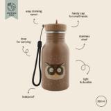 Trinkflasche 350ml - Mr. Owl