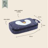 Pencil case rectangular - Mr. Penguin