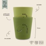 Gobelet en silicone 2-pack - Mr. Dino