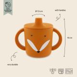 Silikon Trinklernbecher - Mr. Fox