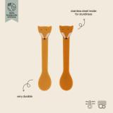 Silikon Löffel 2-pack - Mr. Fox
