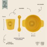 Silicone first meal set - Mr. Lion