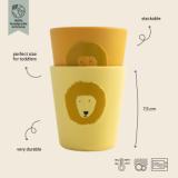 Silikon Becher 2-pack - Mr. Lion