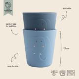 Silicone cup 2-pack - Mrs. Elephant