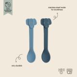 Silikon Löffel 2-pack - Mrs. Elephant