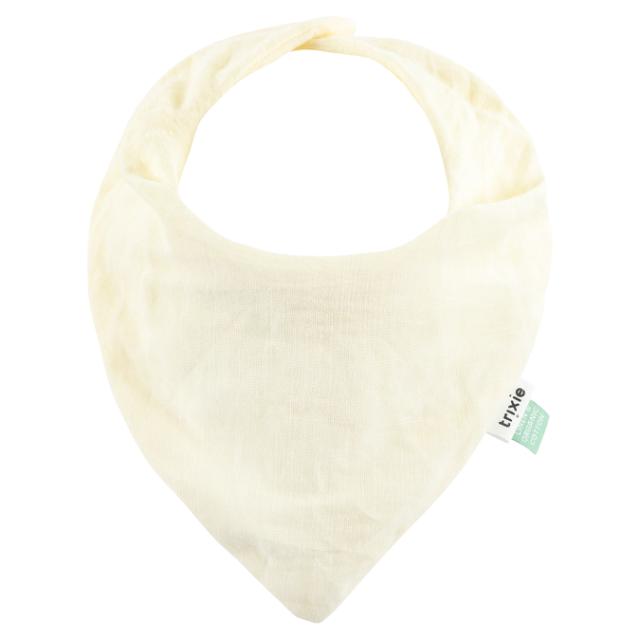 Bandana bib - Pure Ecru