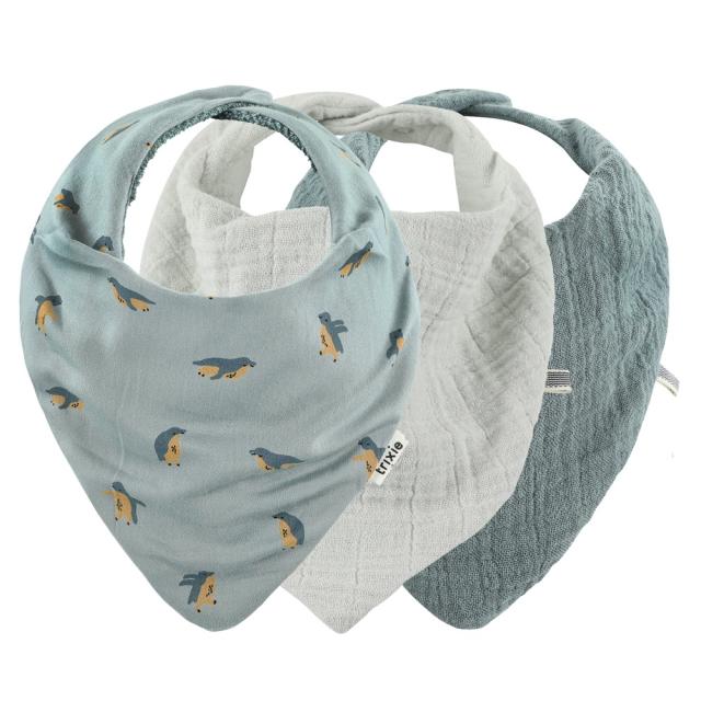 Bandana slab 3-pack mix - Peppy Penguins
