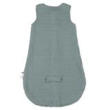 Muslin sleeping bag | 70cm - Bliss Petrol