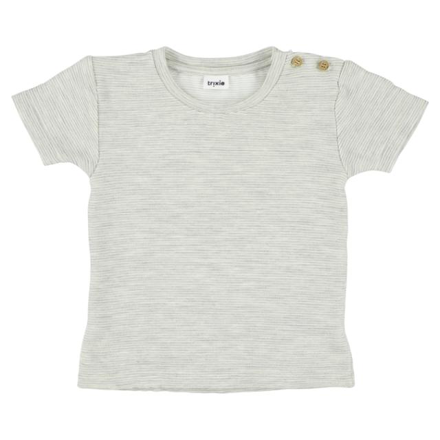 T-shirt korte mouwen - Powder stripes