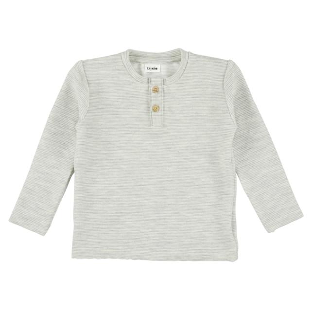 T-shirt lange mouwen - Powder stripes